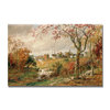 Trademark Fine Art Jasper Cropsey 'Autumn Landscape' Canvas Art, 30x47 BL0836-C3047GG